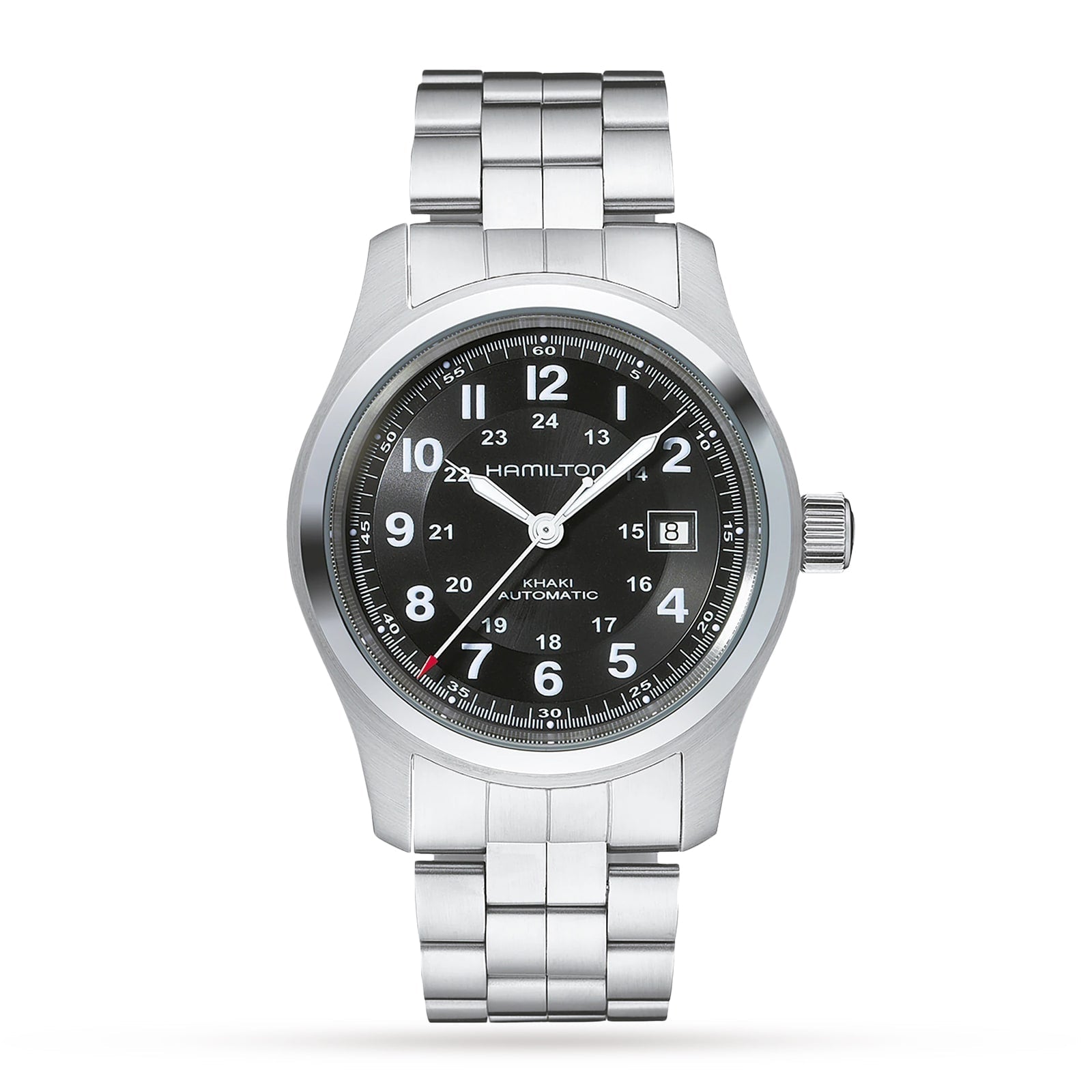Khaki Field Auto | 42mm, Stainless Steel, Black Dial