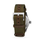Khaki Field Mechanical | 38mm, Steel, Green NATO Strap