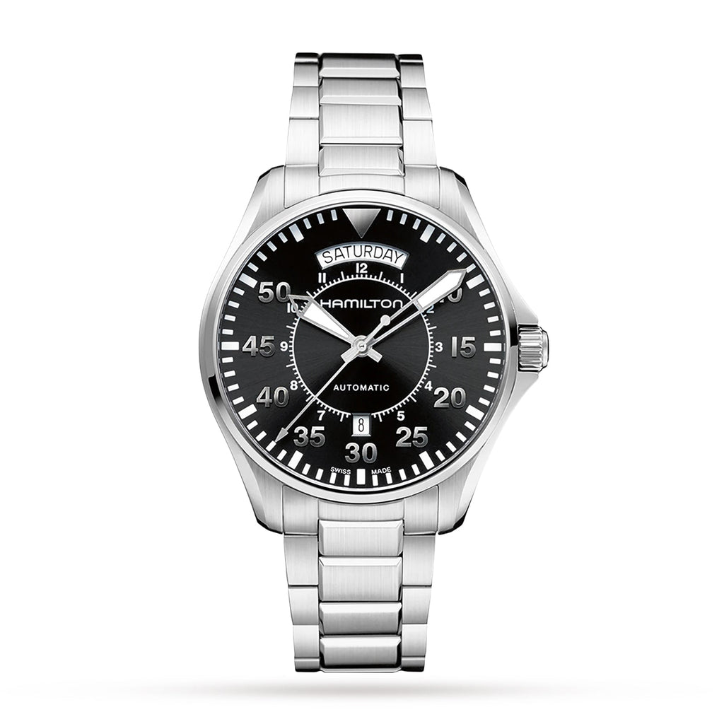 Khaki Aviation Pilot Day Date Auto