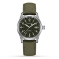 Khaki Field Mechanical | 38mm, Handwinding, Steel, Canvas