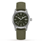 Khaki Field Mechanical | 38mm, Handwinding, Steel, Canvas