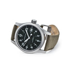 Khaki Field Mechanical | 38mm, Handwinding, Steel, Canvas