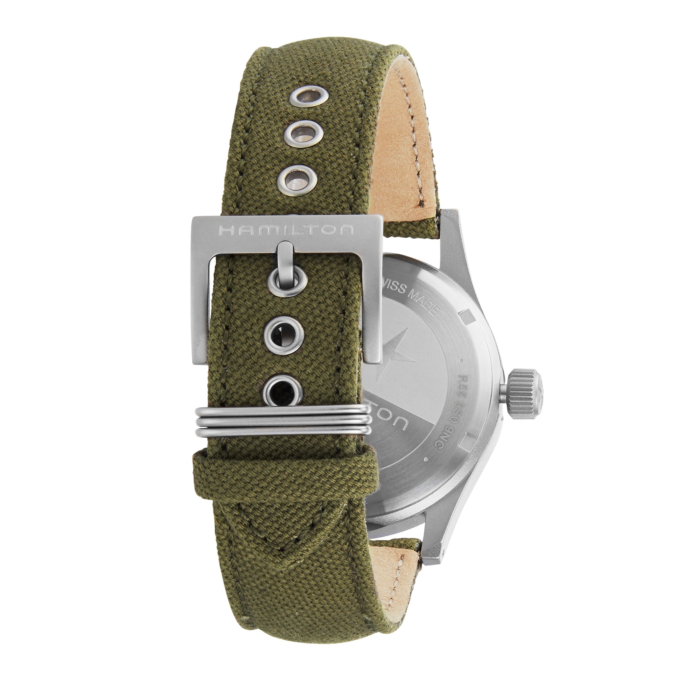Khaki Field Mechanical | 38mm, Handwinding, Steel, Canvas