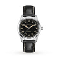 Khaki Field Murph 38mm | 38mm, Leather, Black Dial