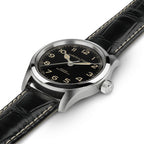 Khaki Field Murph 38mm | 38mm, Leather, Black Dial