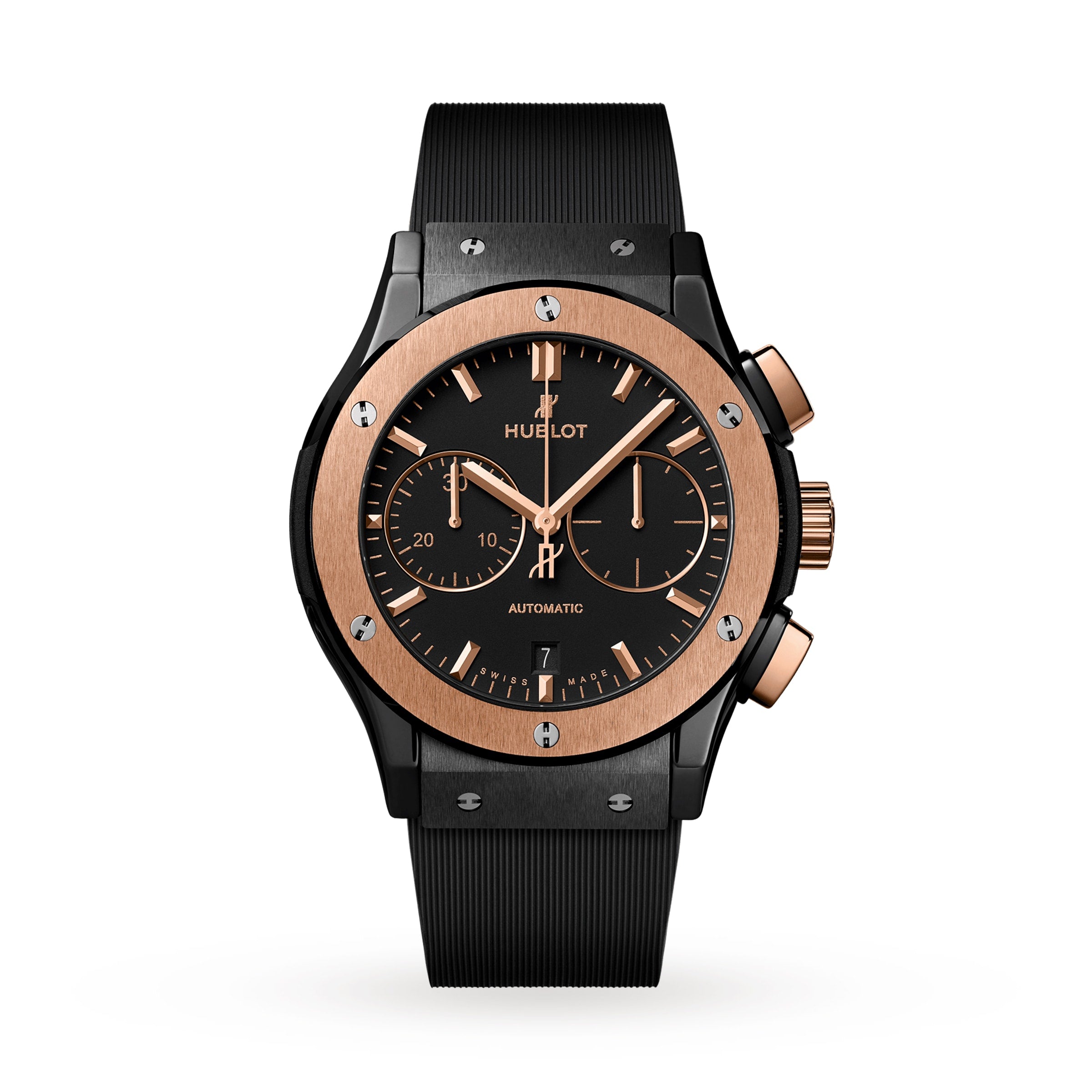 Classic Fusion Chronograph Ceramic King Gold