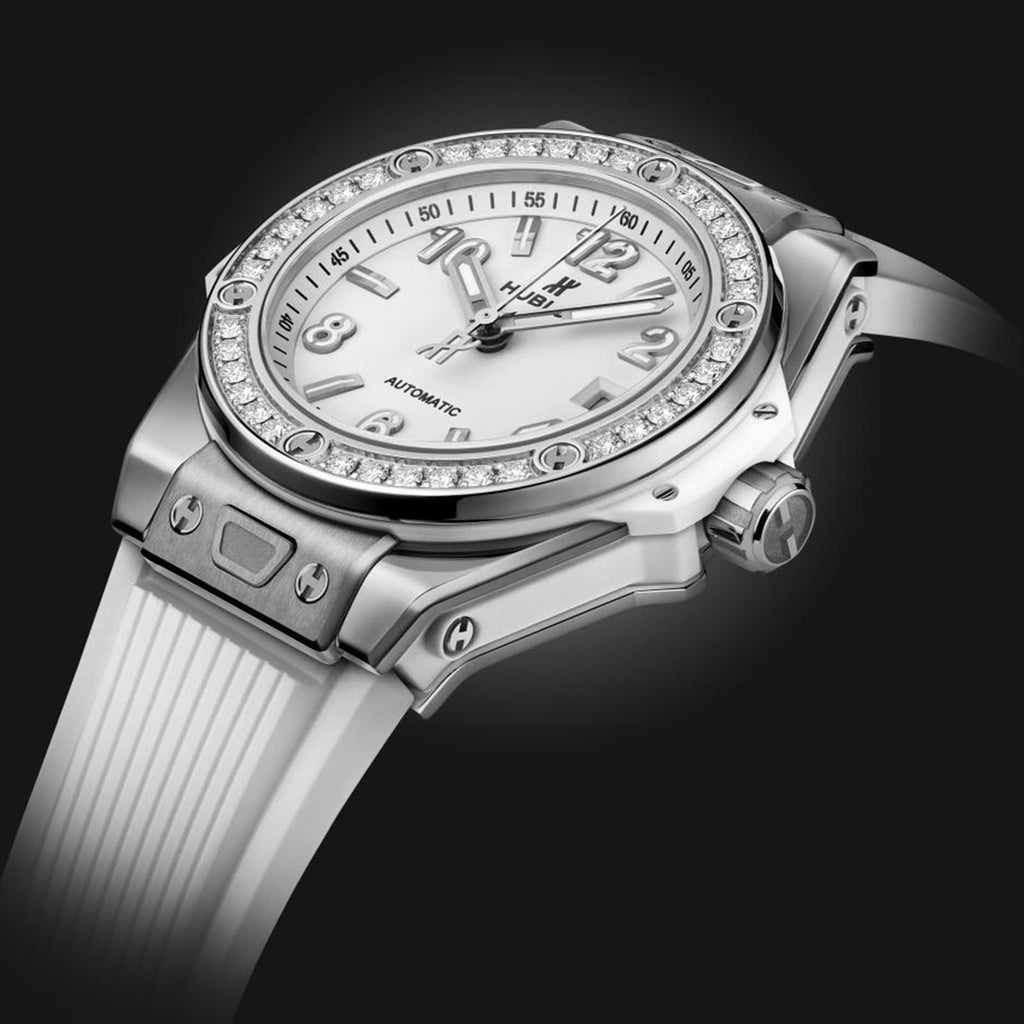 Big Bang One Click Steel White Diamonds