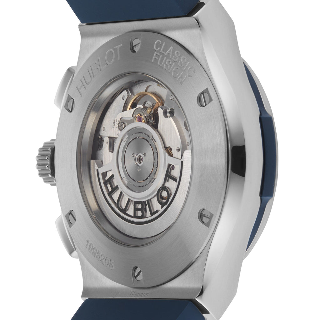 Classic Fusion Chronograph Titanium Blue