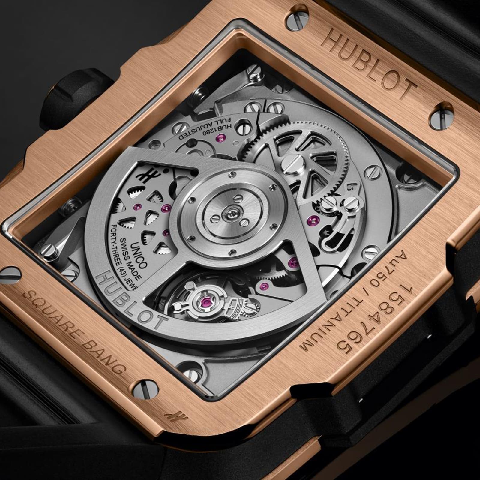 Square Bang Unico King Gold Ceramic