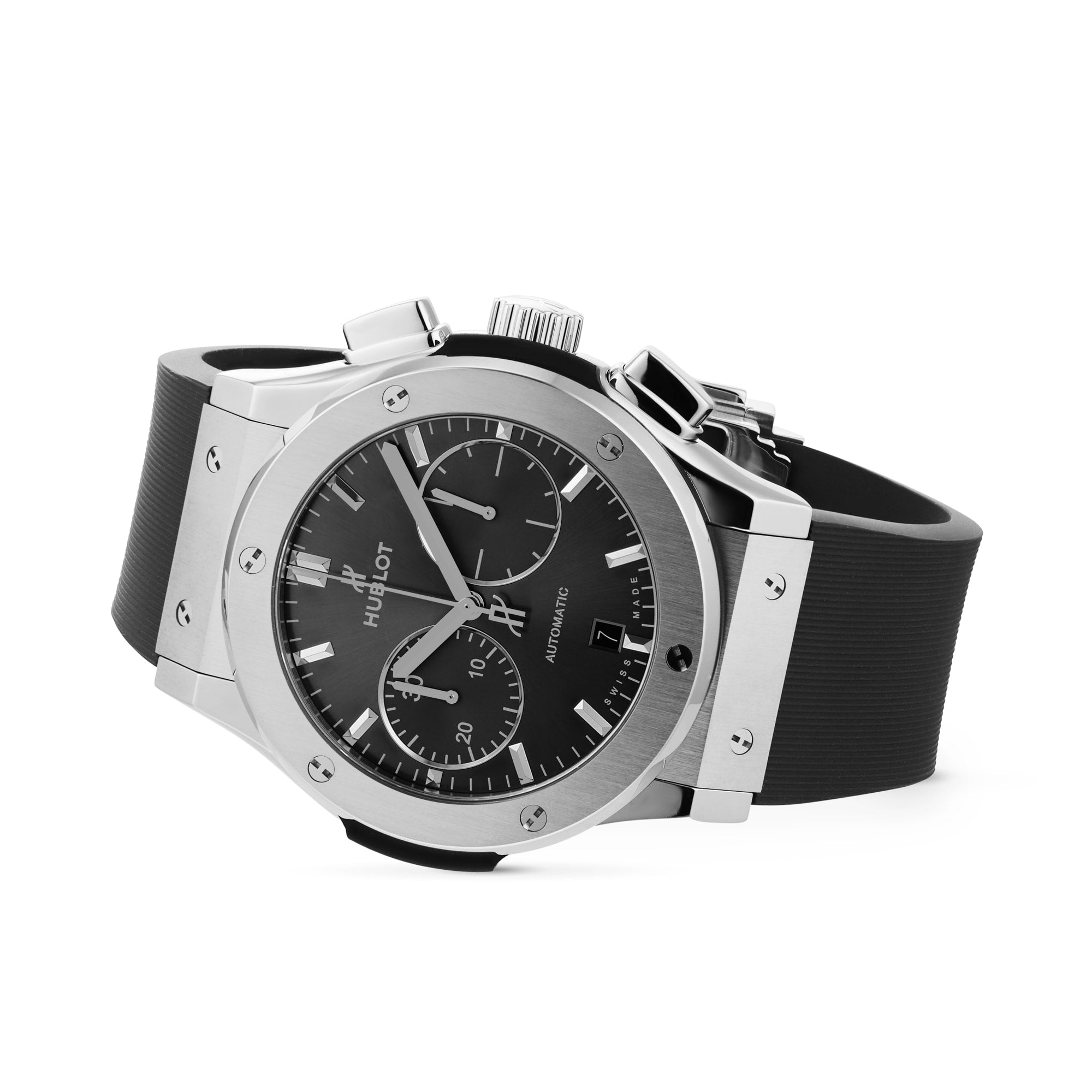 Classic Fusion Racing Grey Chronograph Titanium