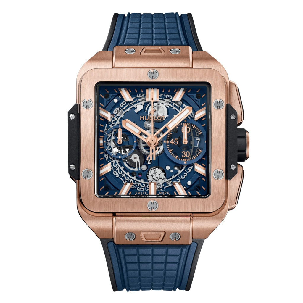 Square Bang Unico King Gold Blue