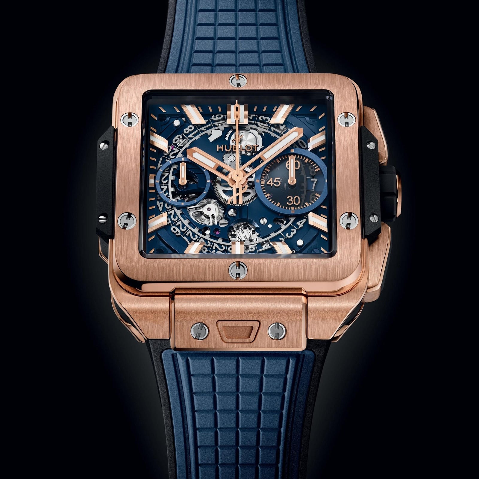 Square Bang Unico King Gold Blue
