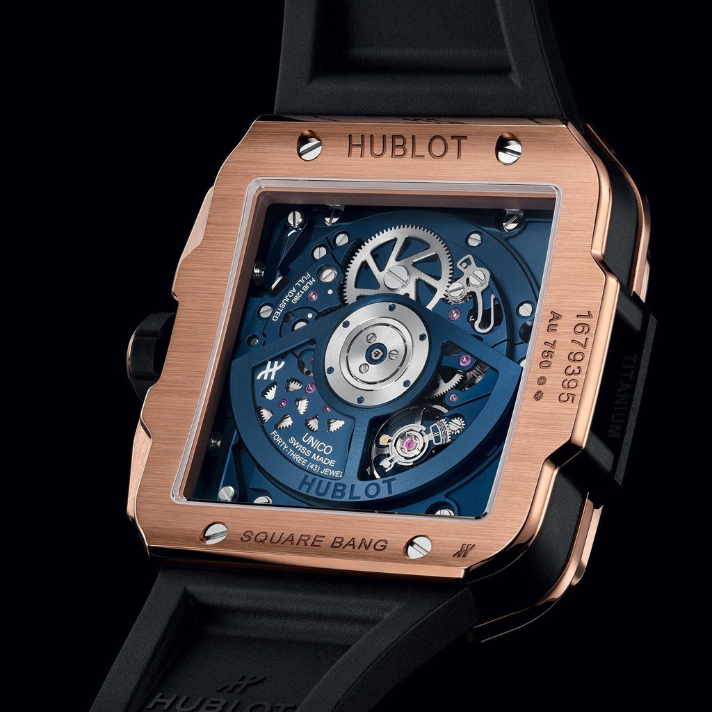 Square Bang Unico King Gold Blue