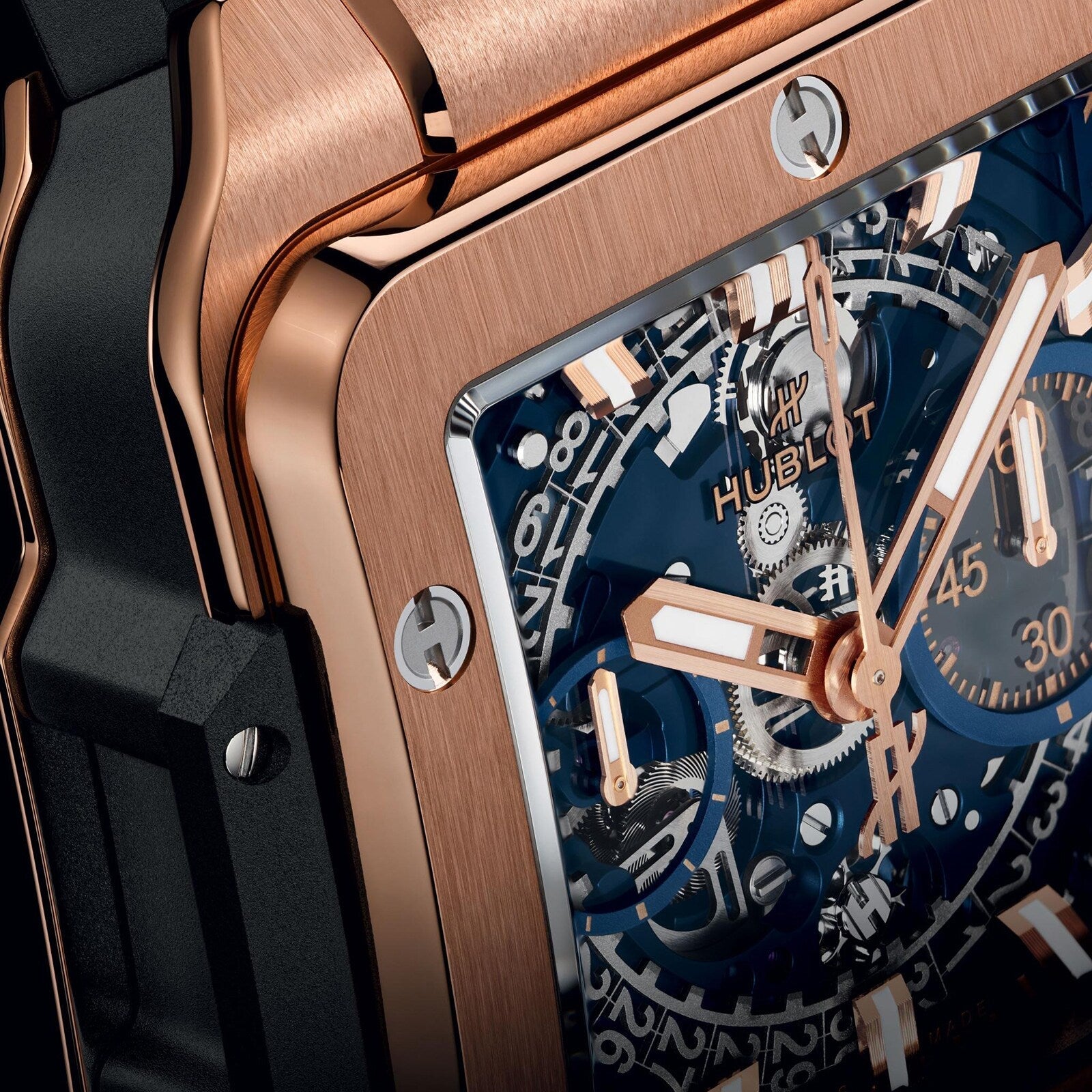 Square Bang Unico King Gold Blue