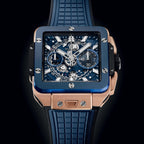 Square Bang Unico King Gold Blue Ceramic