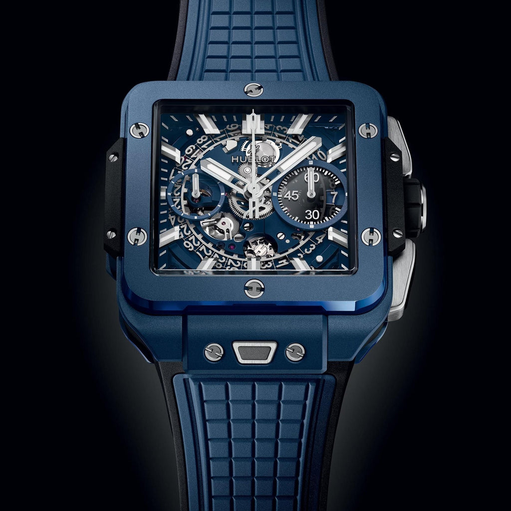 Square Bang Unico Blue Ceramic