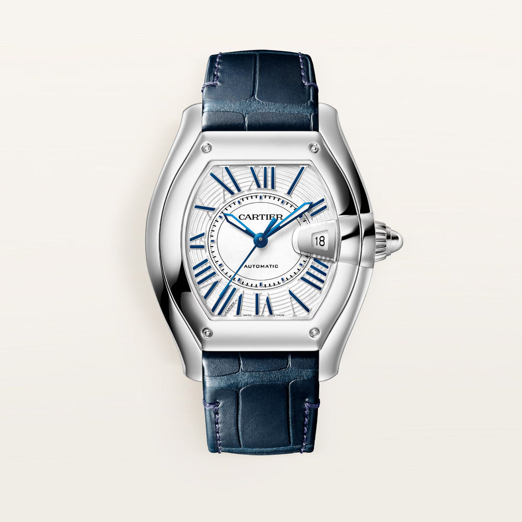 Roadster Large Model | 39mm, Stainless Steel, Silver Dial