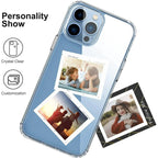 Entronix Case Compatible with iPhone 13 Pro Max - [Hard Back] Slim Clear