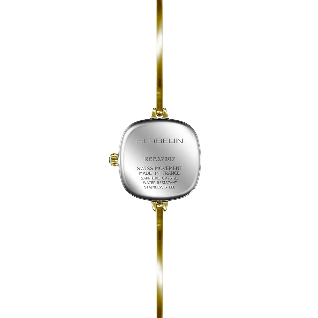 Herbelin Fil Bangle Gold Silver Ladies Watch