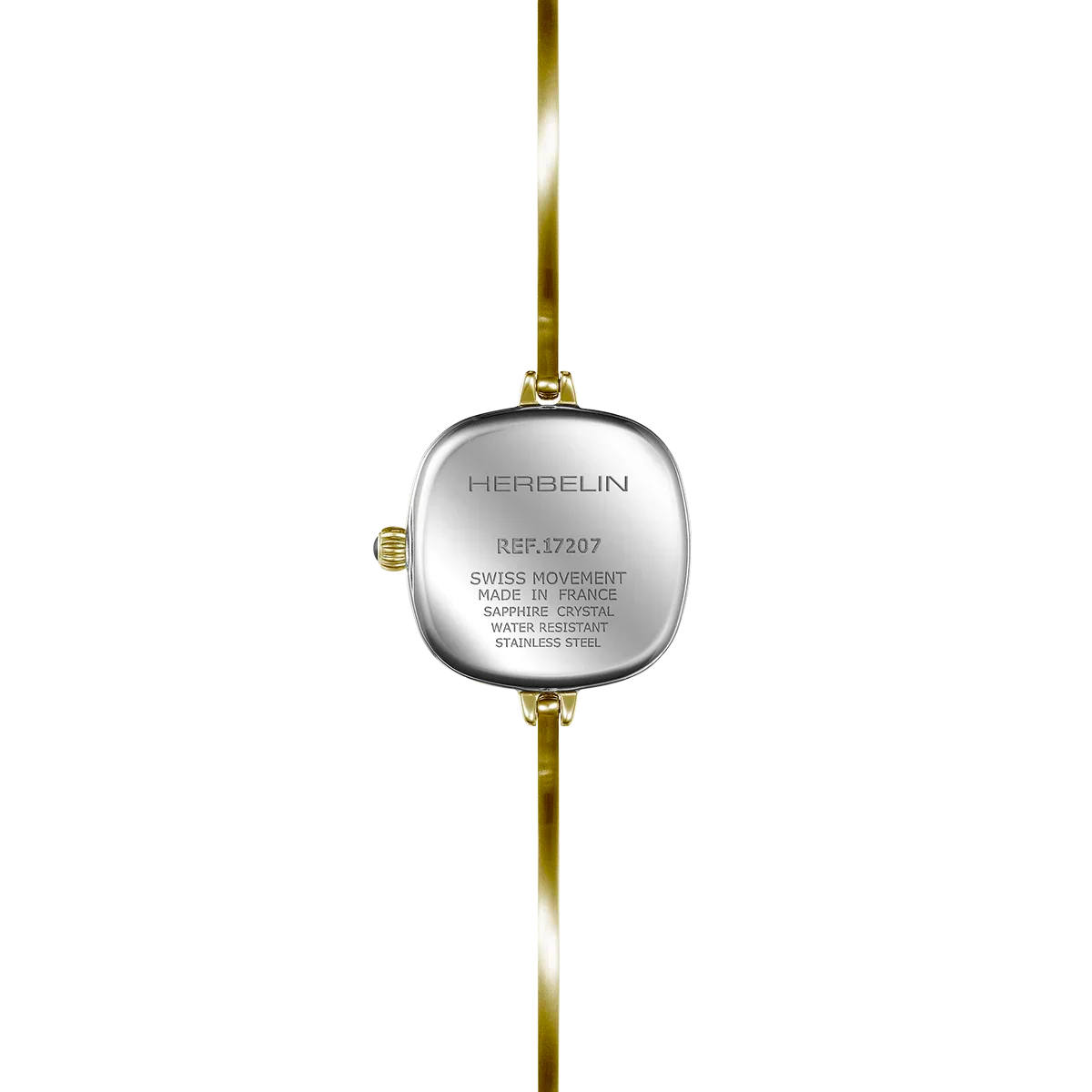 Herbelin Fil Bangle Gold Silver Ladies Watch