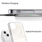 SAHARA - White Marble Series Case - iPhone 13 Mini