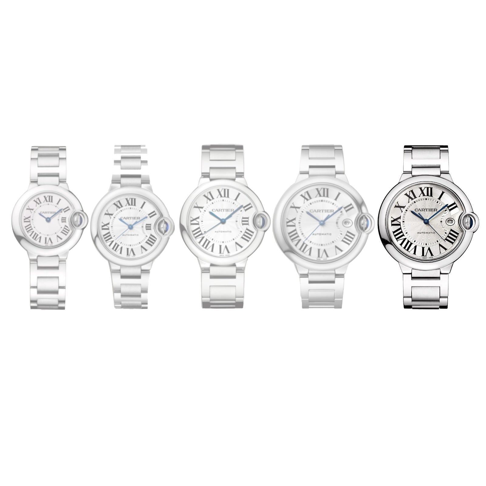 Ballon Bleu de Cartier 42 | 42mm, Stainless Steel, Silver Dial