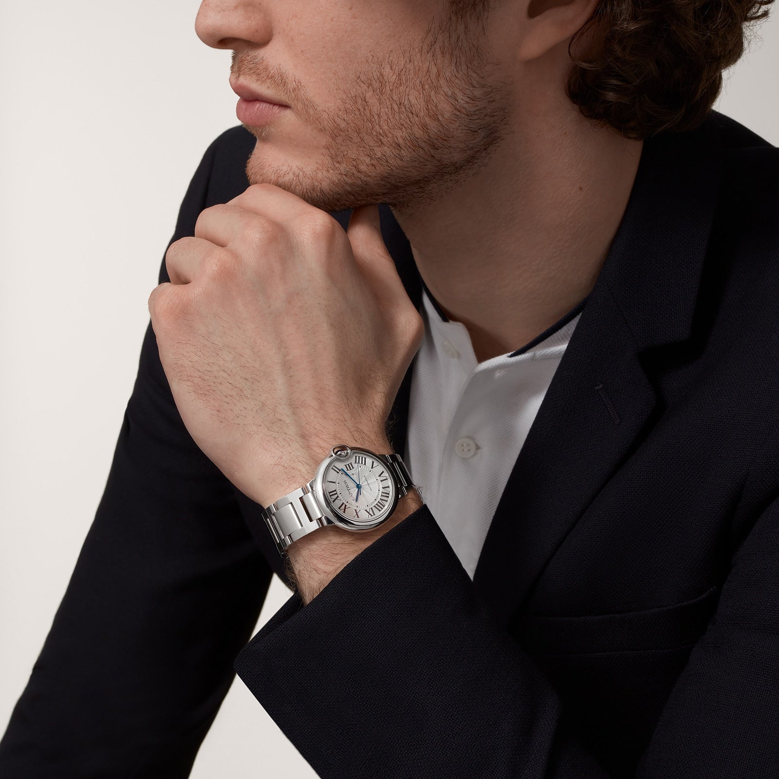 Ballon Bleu de Cartier | 36mm, Stainless Steel, Silver Dial