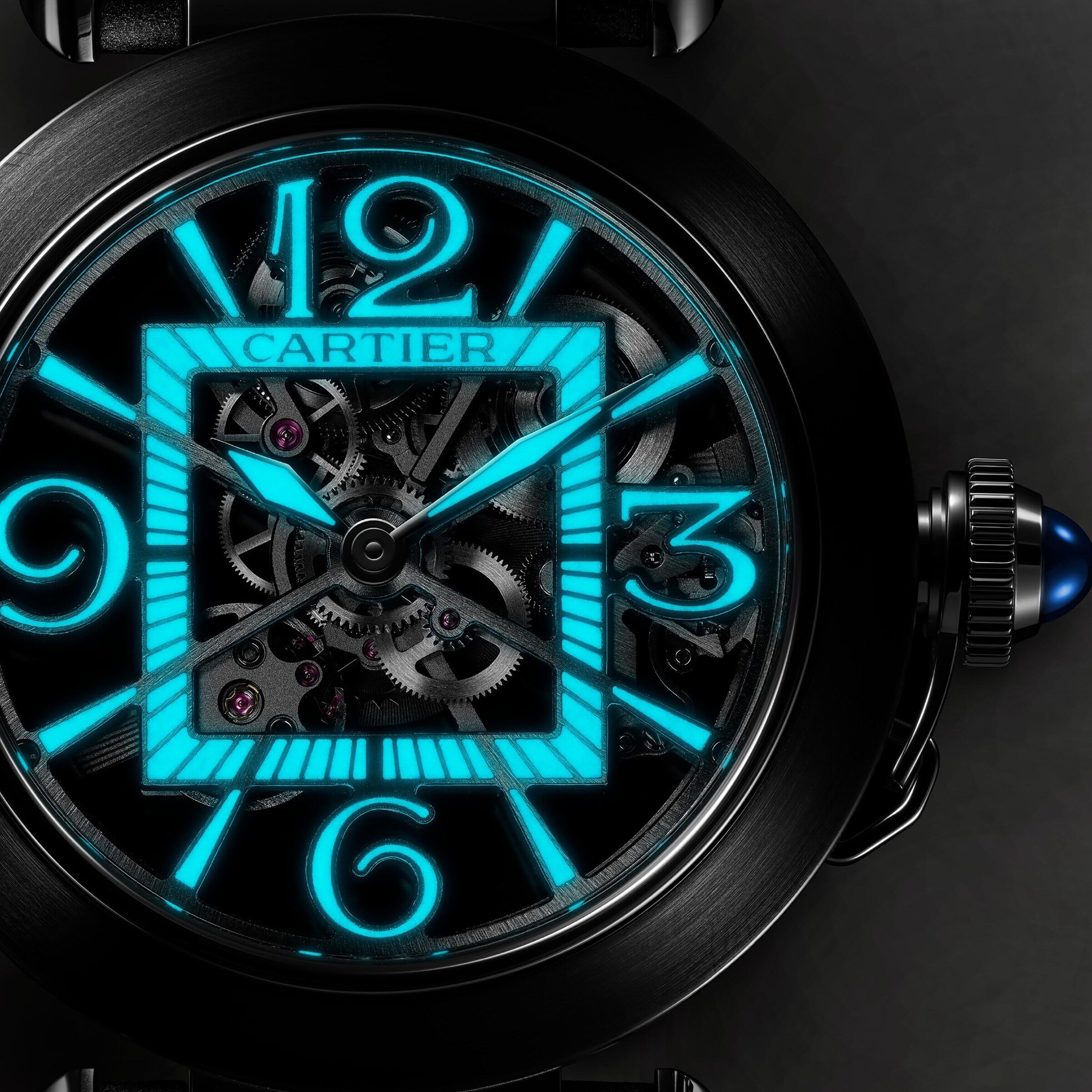 Pasha de cartier Skeleton