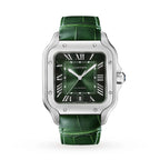 Santos de Cartier Large Model | 40mm, Stainless Steel, Green Dial