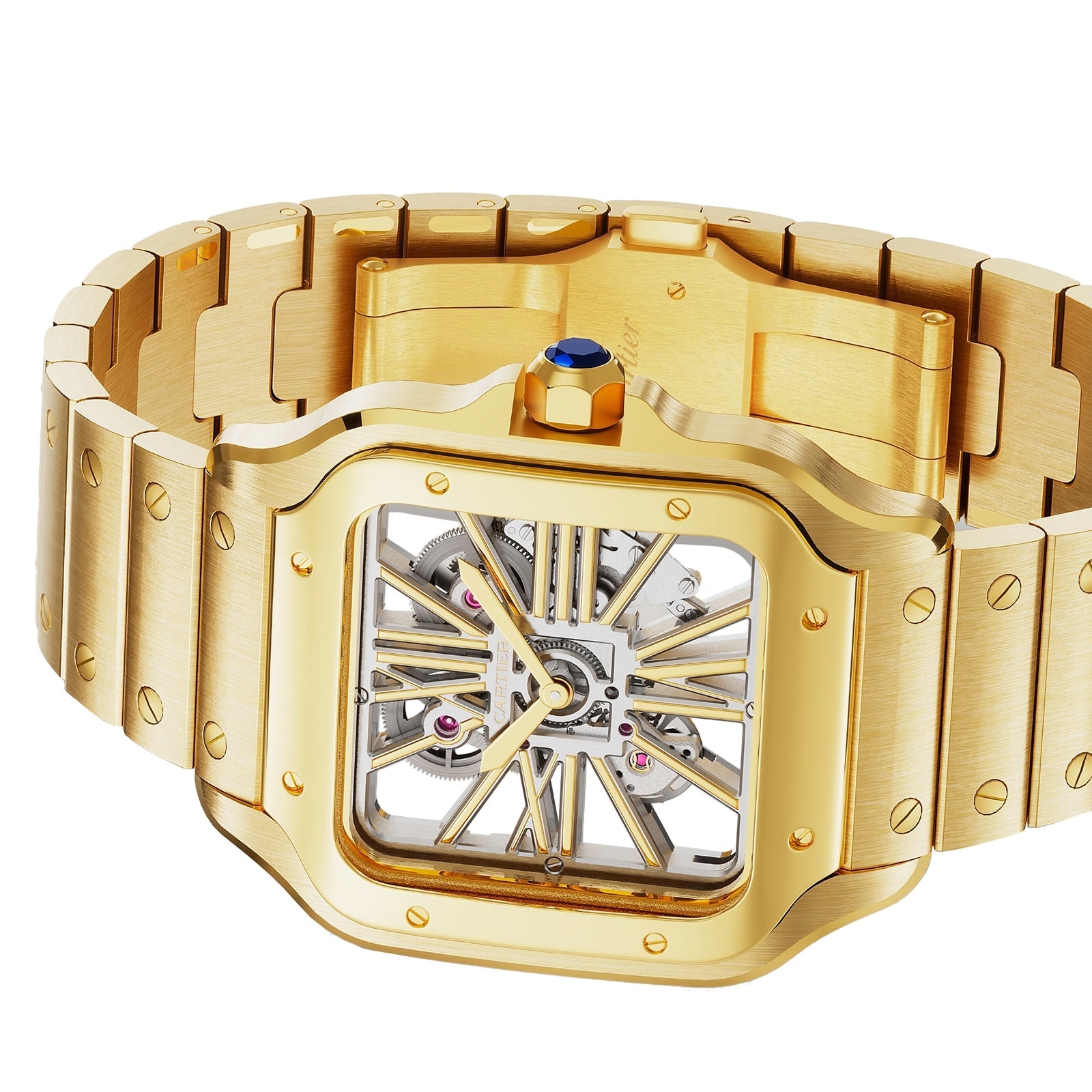 Santos de Cartier Skeleton