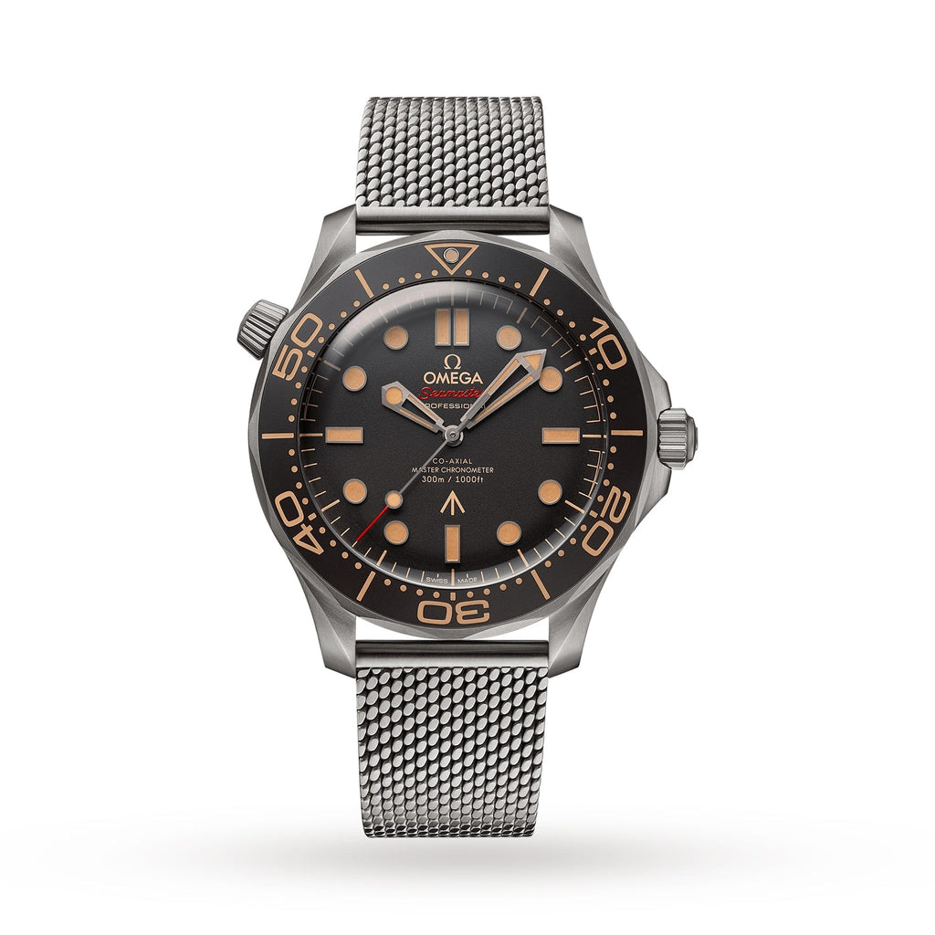 Seamaster Diver 300M James Bond 007 Edition | 42mm, Titanium, Black Dial