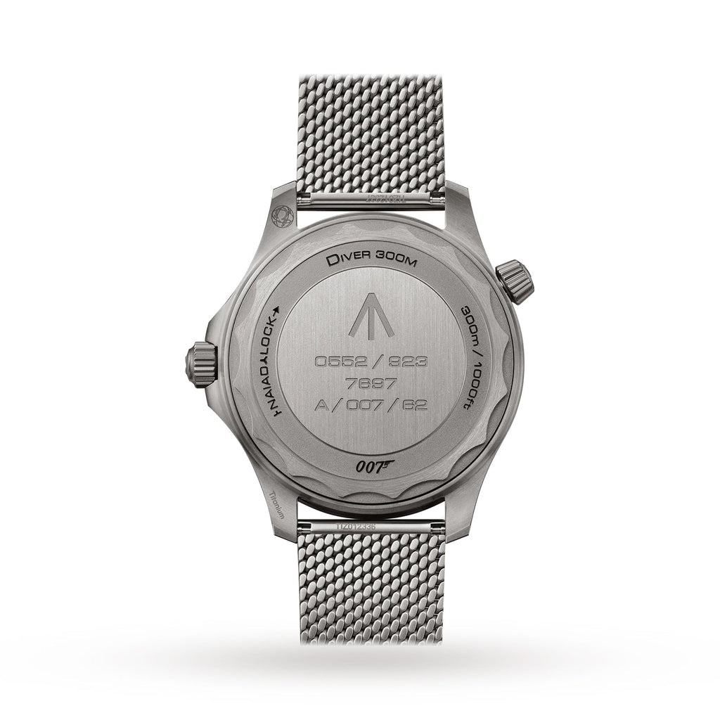Seamaster Diver 300M James Bond 007 Edition | 42mm, Titanium, Black Dial