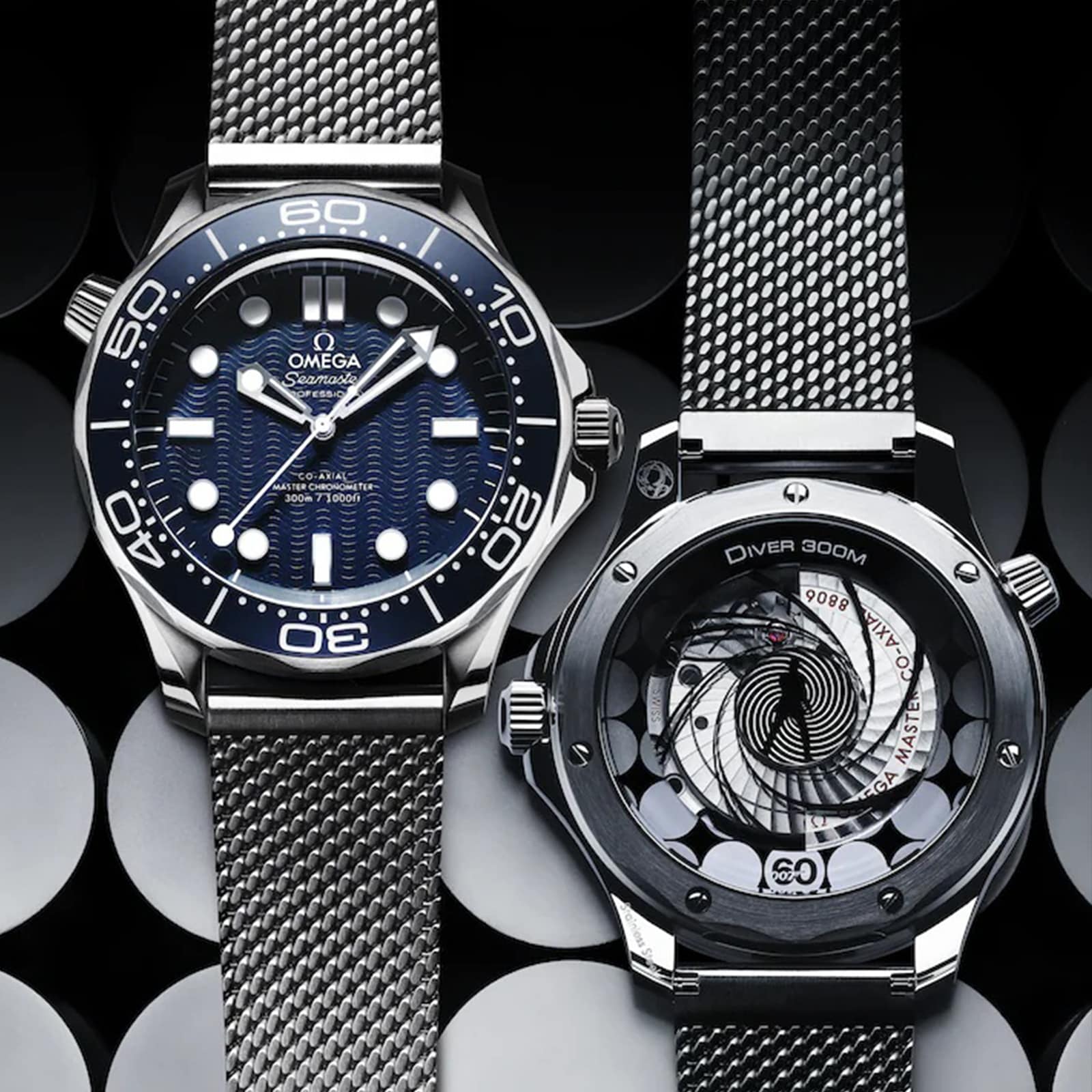 Seamaster Diver 300M James Bond 007 60th Anniversary | 42mm, Stainless Steel, Blue Dial