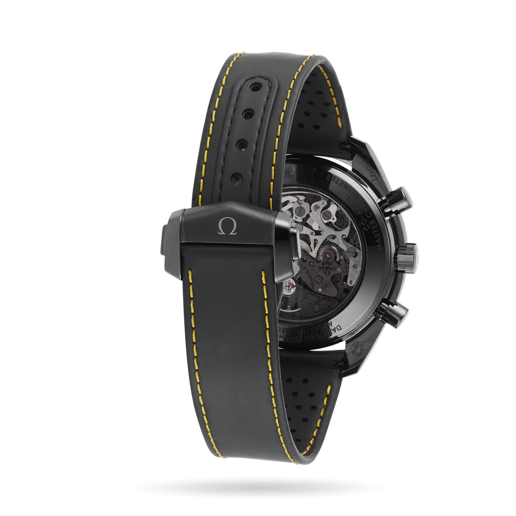 Speedmaster Moonwatch Apollo 8 Dark Side Of The Moon | 44mm, Rubber, Black Dial