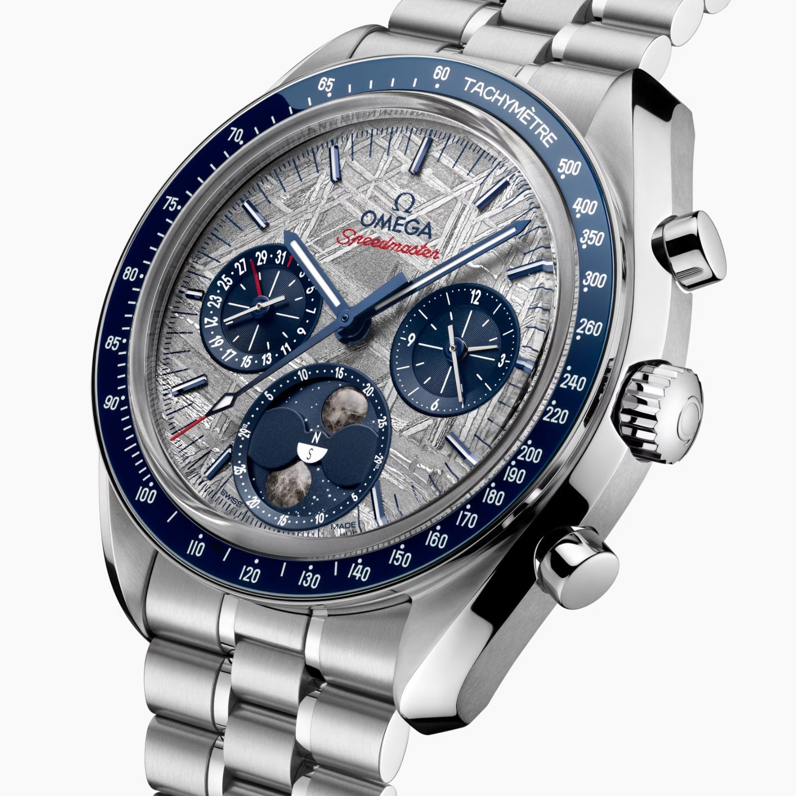 Speedmaster Moonphase Meteorite