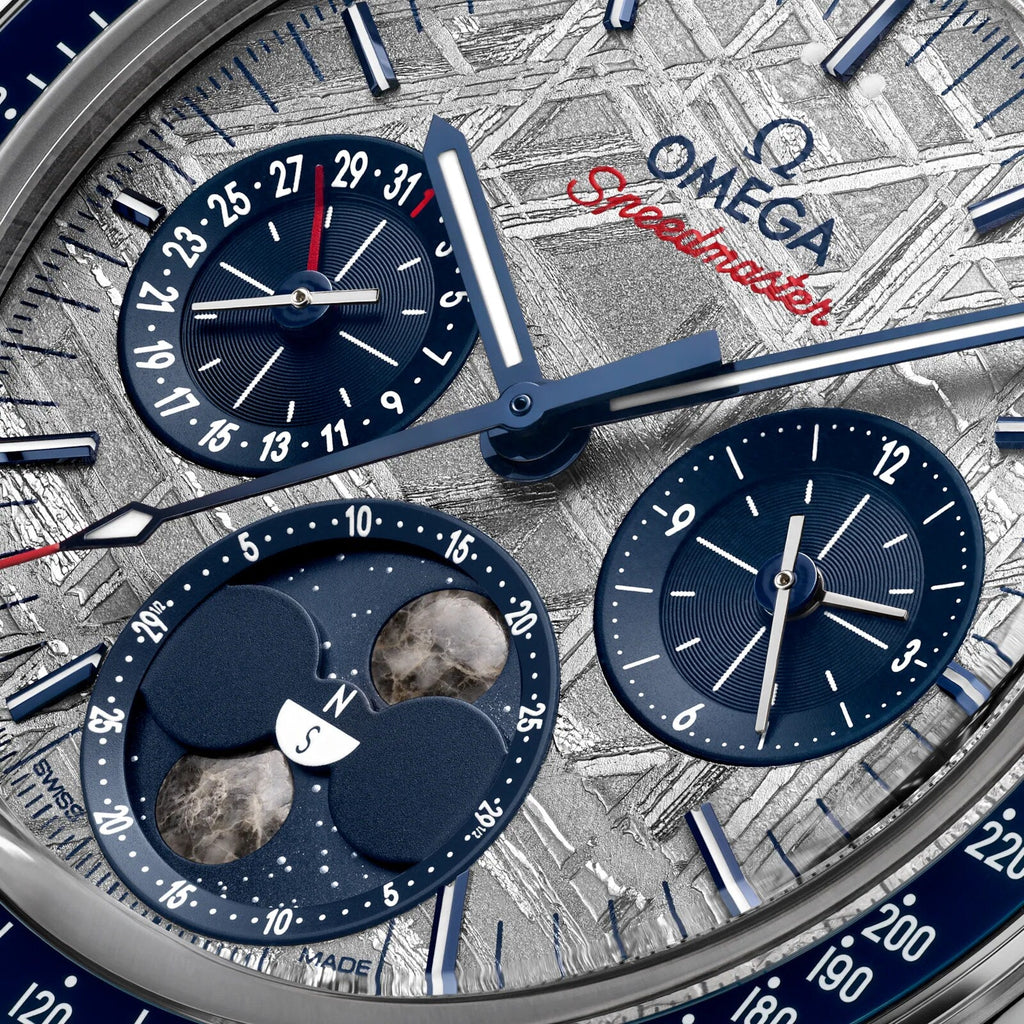 Speedmaster Moonphase Meteorite