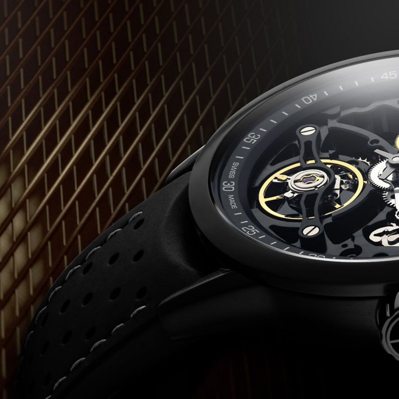 Freelancer Skeleton RW1212 Black Dial