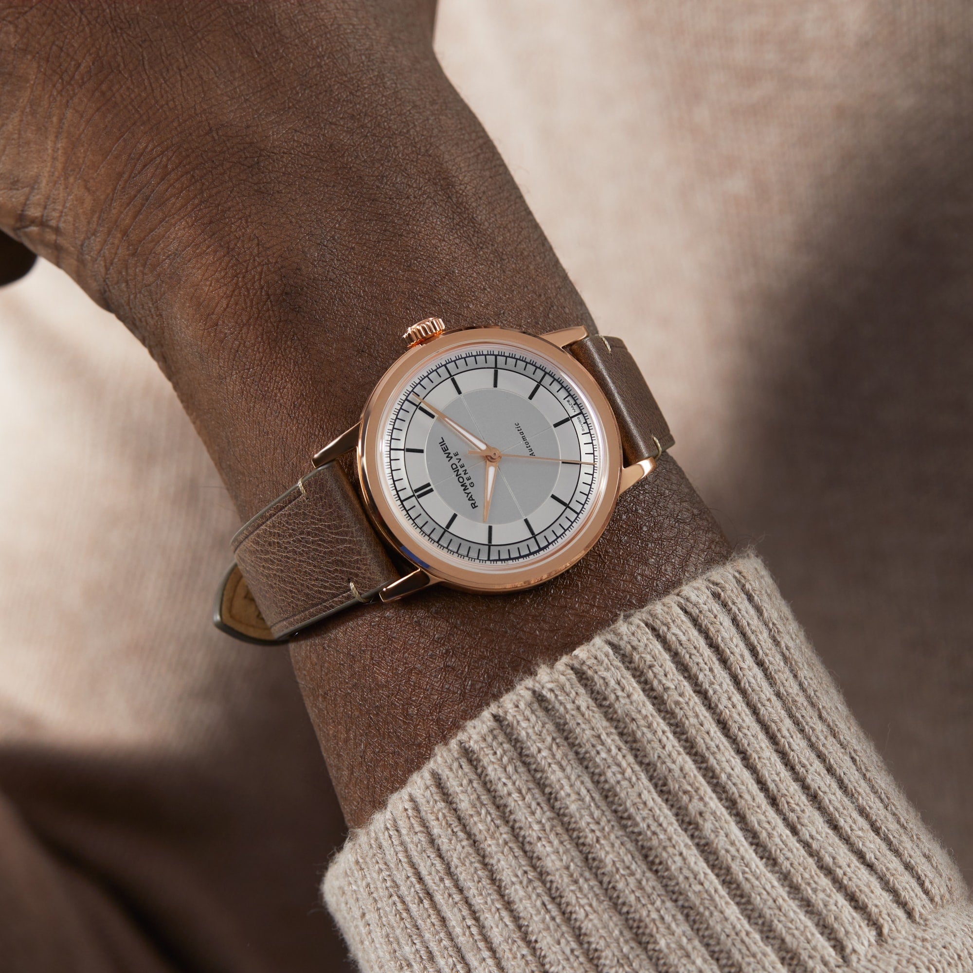 Millesime Automatic Silver Sector Dial