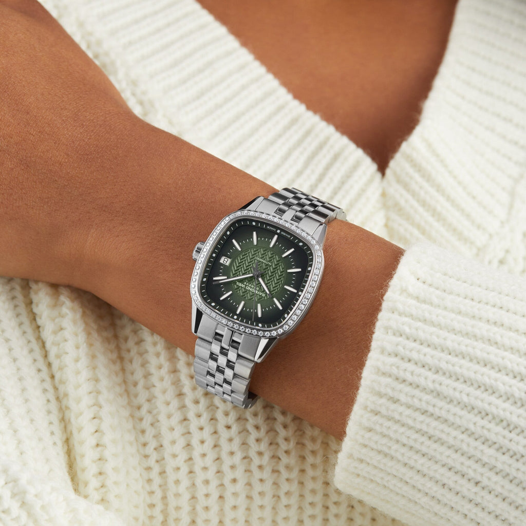 Freelancer Automatic 60 Diamonds Green Dial