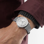 Millesime Automatic Small Seconds Silver Sector Dial