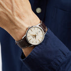 Flagship Heritage | 38mm, Alligator Leather, Cream Dial
