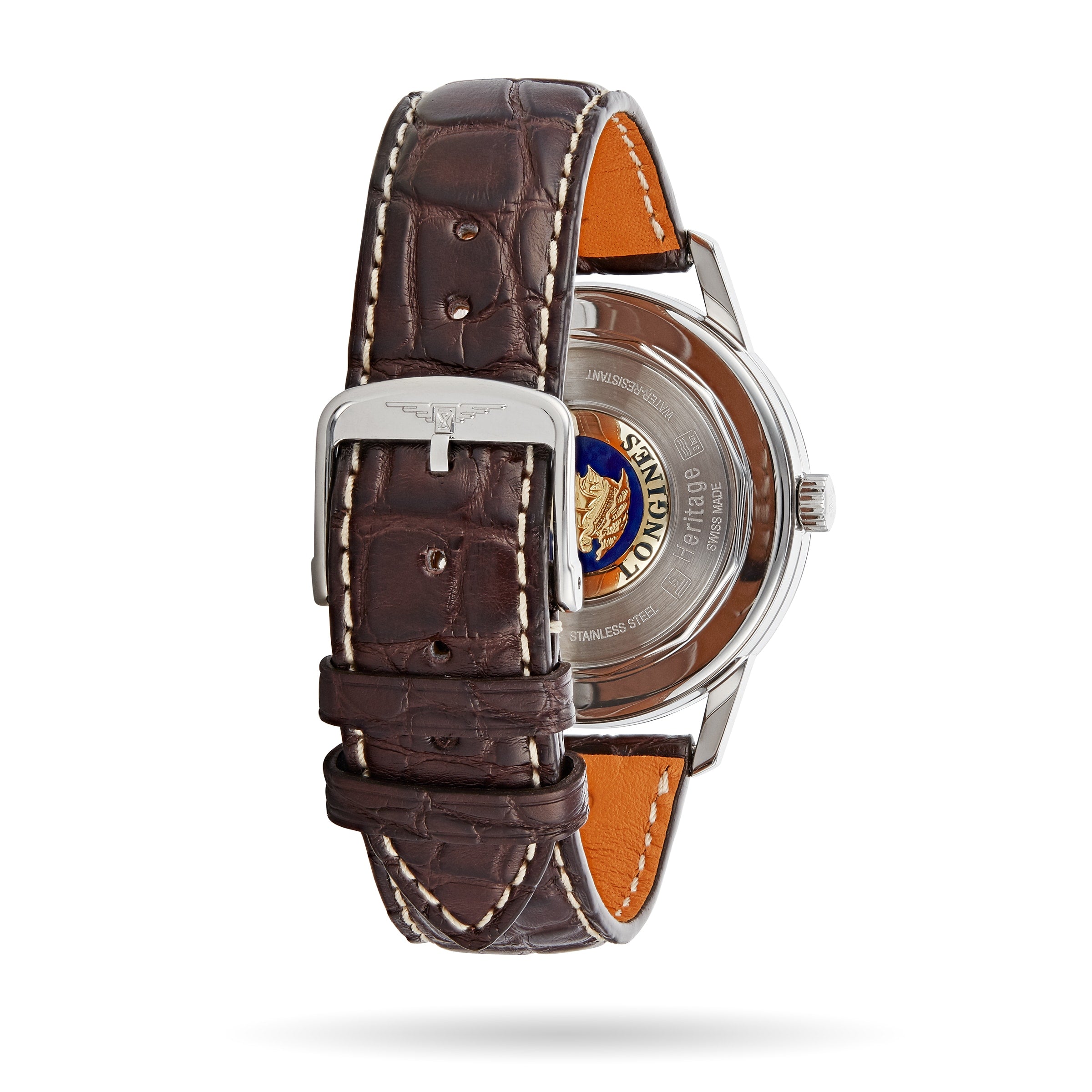 Flagship Heritage | 38mm, Alligator Leather, Cream Dial