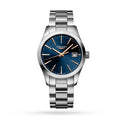 Conquest Classic | 34mm, Stainless Steel, Blue Dial