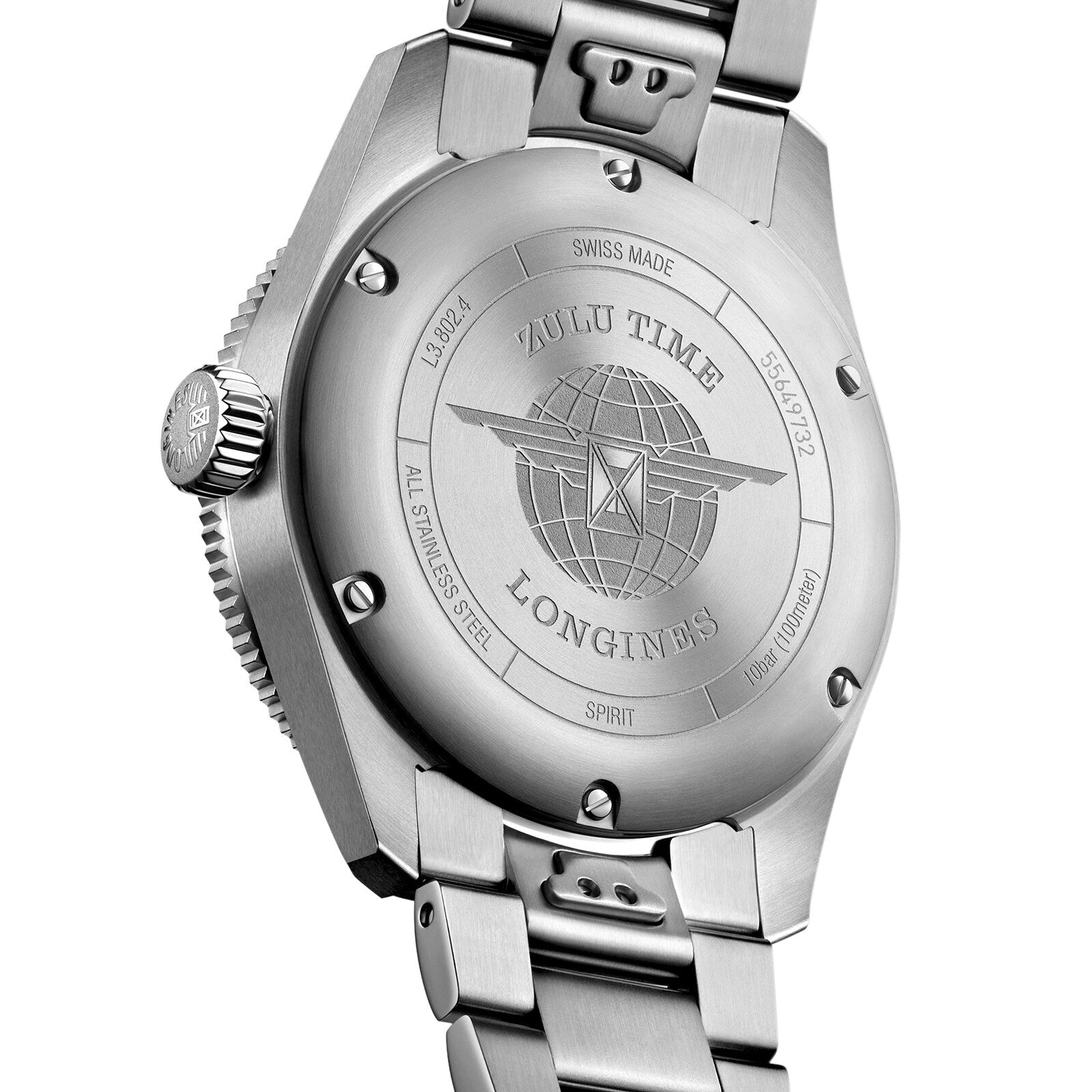 Spirit Zulu Time | 39mm, Stainless Steel, Blue Dial
