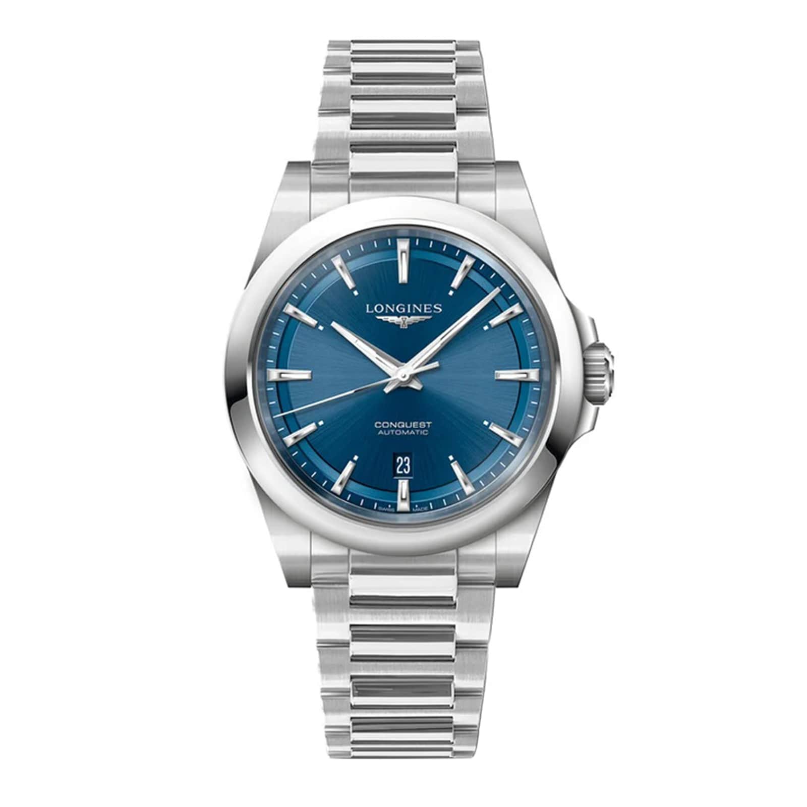 Conquest | 41mm, Stainless Steel, Blue Dial