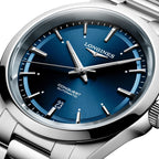 Conquest | 41mm, Stainless Steel, Blue Dial