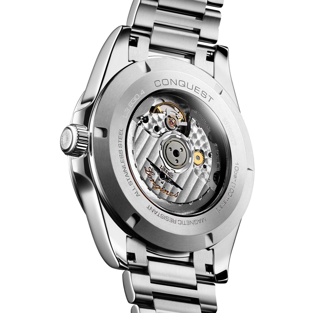 Conquest | 41mm, Stainless Steel, Blue Dial