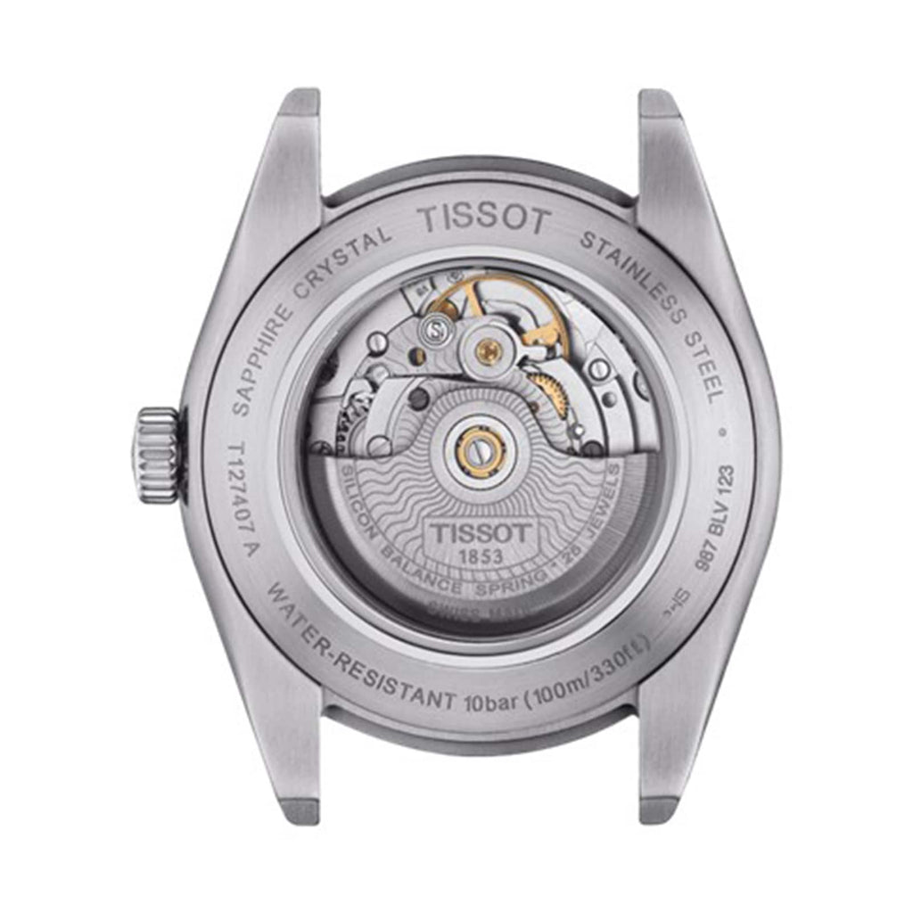 Gentleman Powermatic 80 Silicium | 40mm, Stainless Steel, Black Dial
