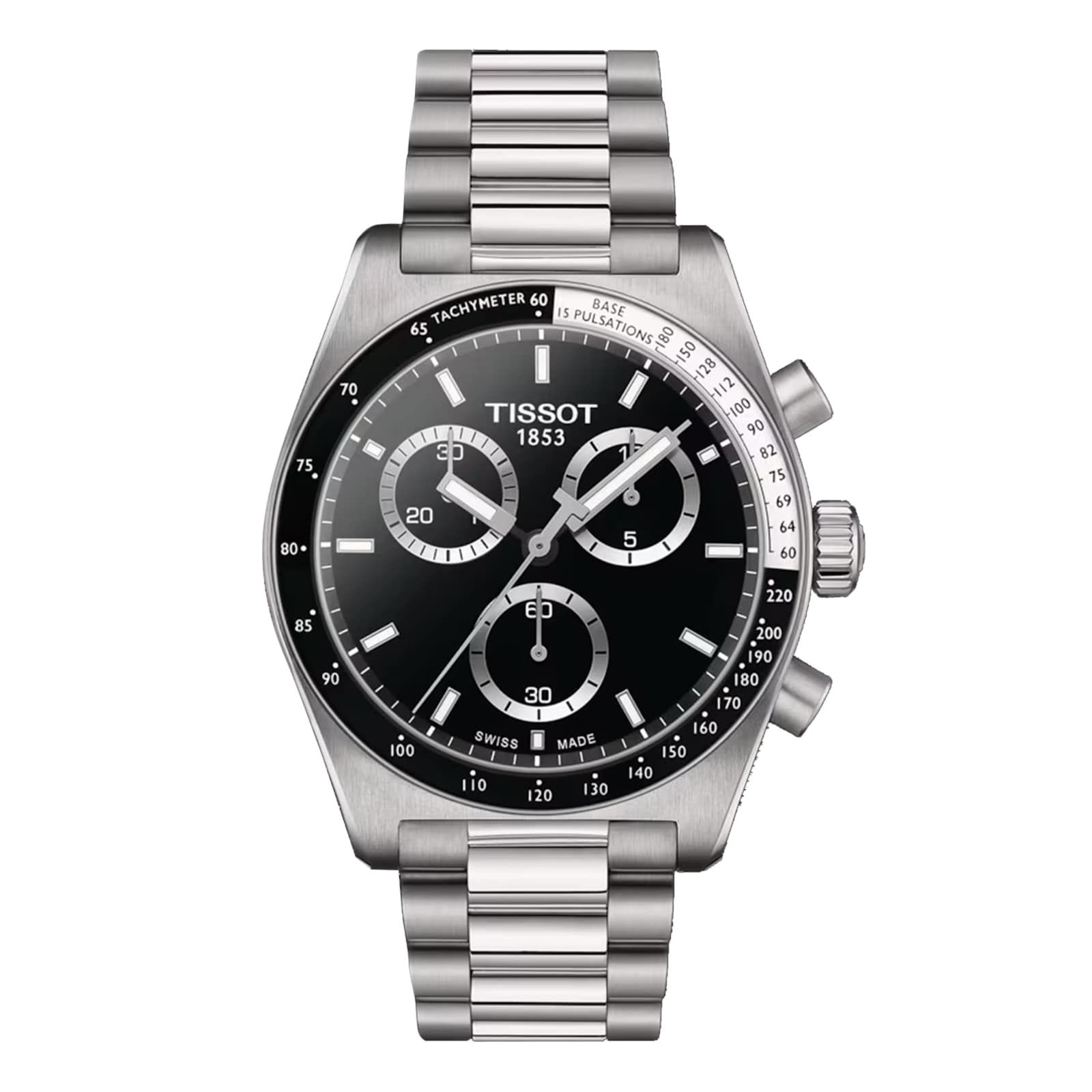 PR516 Chronograph | 40mm, Stainless Steel, Black Dial