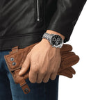 PR516 Chronograph | 40mm, Stainless Steel, Black Dial